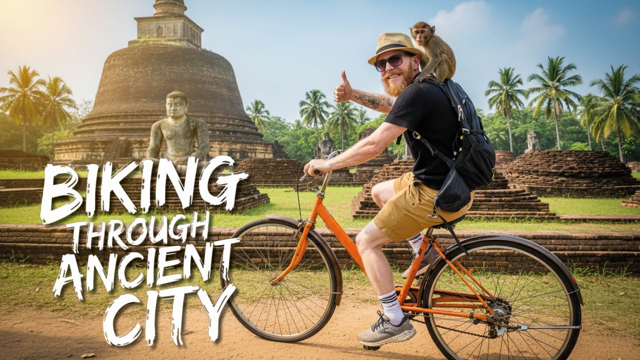 25. Polonnaruwa en bici: la ciudad antigua que a los niños les encanta recorrer