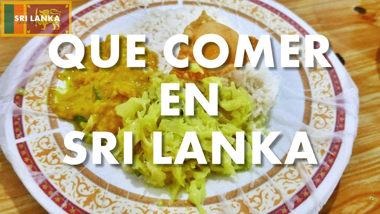 Comida Típica de Sri Lanka: Los Platos que Debes Probar Sí o Sí