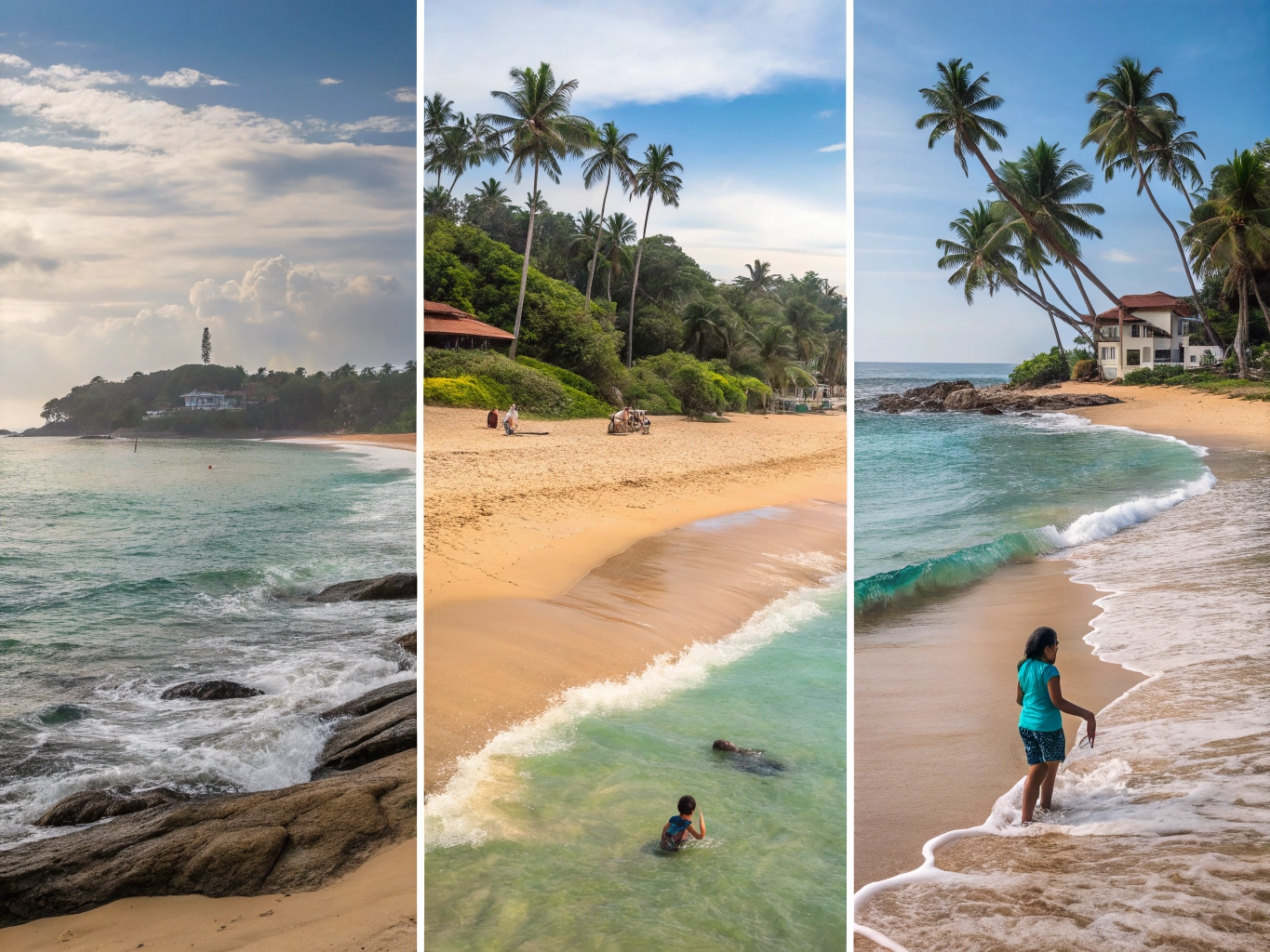 Unawatuna vs Mirissa vs Tangalle: ¿Dónde Alojarse en Familia en Sri Lanka?
